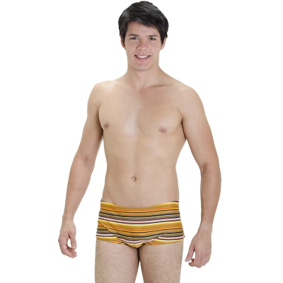 SUNGA ADIDAS STRIPED - Laranja