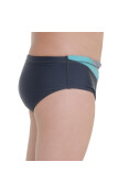 SUNGA SPEEDO ANGLE KIDS INFANTIL - Chumbo/grafite
