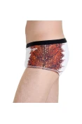 SUNGA SPEEDO CAMOUFLAGE - Branco/marrom SUNGA SPEEDO CAMOUFLAGE - Branco/marrom