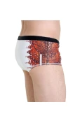 SUNGA SPEEDO CAMOUFLAGE - Branco/marrom SUNGA SPEEDO CAMOUFLAGE - Branco/marrom