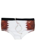 SUNGA SPEEDO CAMOUFLAGE - Branco/marrom SUNGA SPEEDO CAMOUFLAGE - Branco/marrom