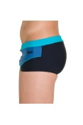 SUNGA SPEEDO LASERCUT - Azul/preto