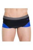 SUNGA SPEEDO LASERCUT - Preto/azul
