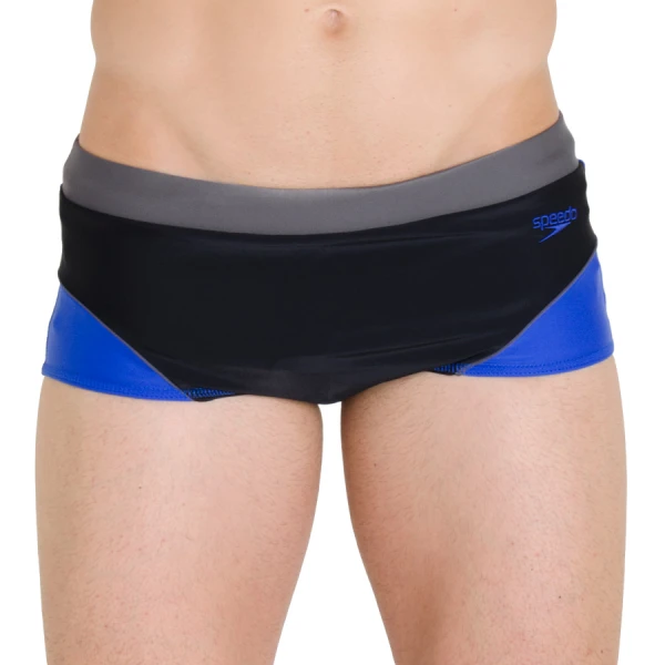 SUNGA SPEEDO LASERCUT - Preto/azul