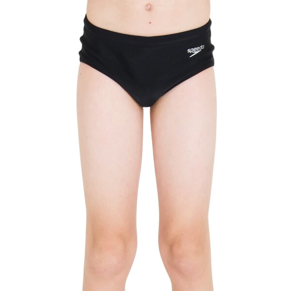 SUNGA SPEEDO SOLID INFANTIL - Preto