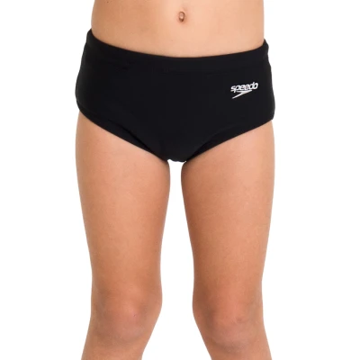 SUNGA SPEEDO SOLID LYCRA INFANTIL - Preto