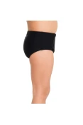 SUNGA SPEEDO SOLID LYCRA INFANTIL - Preto