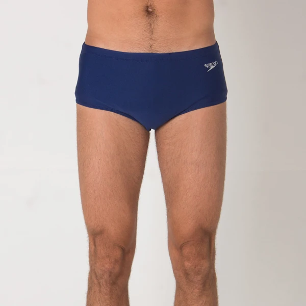 SUNGA SPEEDO SOLID - Marinho/prata