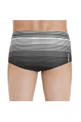 SUNGA SPEEDO SUNSET - Cinza/branco