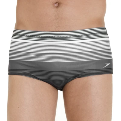 SUNGA SPEEDO SUNSET - Cinza/branco