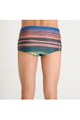 SUNGA SPEEDO SUNSET - Laranja/grafite