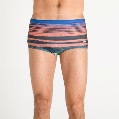 SUNGA SPEEDO SUNSET - Laranja/grafite