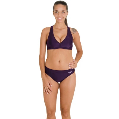 SUNKINI SPEEDO SOLID FEMININO - Roxo