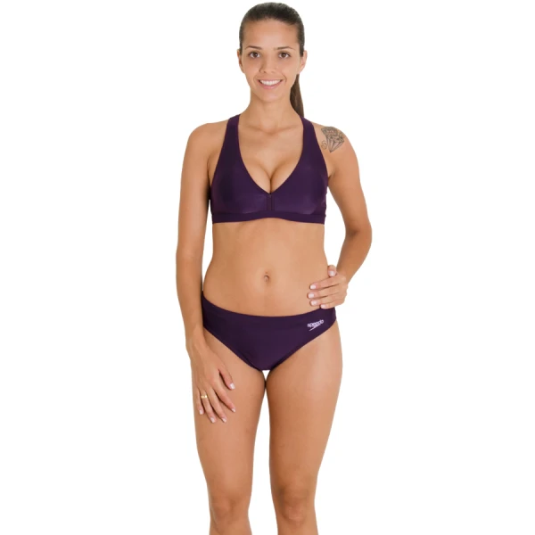 SUNKINI SPEEDO SOLID FEMININO - Roxo SUNKINI SPEEDO SOLID FEMININO - Roxo