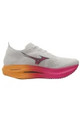 TEÊIS MIZUNO WAVE REBELLION PRO LOW UNISSEX - Branco/pink