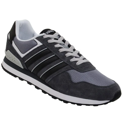 TÊNIS ADIDAS 10K MASCULINO - Grafite/preto TÊNIS ADIDAS 10K MASCULINO - Grafite/preto
