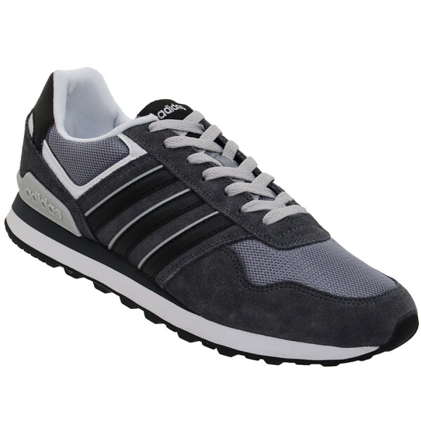 TÊNIS ADIDAS 10K MASCULINO - Grafite/preto TÊNIS ADIDAS 10K MASCULINO - Grafite/preto