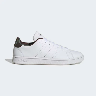 TÊNIS ADIDAS ADVANTAGE BASE MASCULINO - Branco/verde TÊNIS ADIDAS ADVANTAGE BASE MASCULINO - Branco/verde
