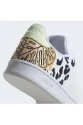 TÊNIS ADIDAS ADVANTAGE SUSTAINABLE FEMININO - Branco/amarelo TÊNIS ADIDAS ADVANTAGE SUSTAINABLE FEMININO - Branco/amarelo