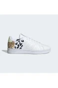 TÊNIS ADIDAS ADVANTAGE SUSTAINABLE FEMININO - Branco/amarelo TÊNIS ADIDAS ADVANTAGE SUSTAINABLE FEMININO - Branco/amarelo
