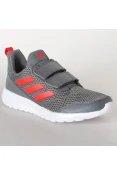 TÊNIS ADIDAS ALTARUN CF INFANTIL - Chumbo/vermelho