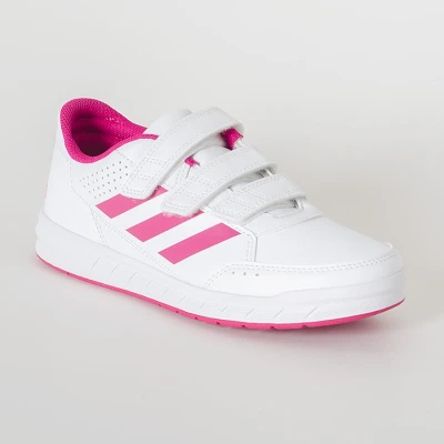 TÊNIS ADIDAS ALTASPORT CF INFANTIL - Branco/pink