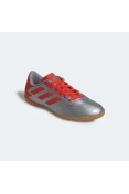 TÊNIS ADIDAS ARTILHEIRA V IN JR FUTSAL INFANTIL - Prata/vermelho