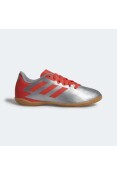 TÊNIS ADIDAS ARTILHEIRA V IN JR FUTSAL INFANTIL - Prata/vermelho