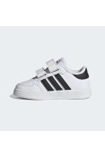 TÊNIS ADIDAS BREAKNET INFANTIL - Branco/preto