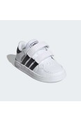 TÊNIS ADIDAS BREAKNET INFANTIL - Branco/preto
