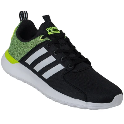TÊNIS ADIDAS CF LITE RACER MASCULINO - Preto/amarelo TÊNIS ADIDAS CF LITE RACER MASCULINO - Preto/amarelo