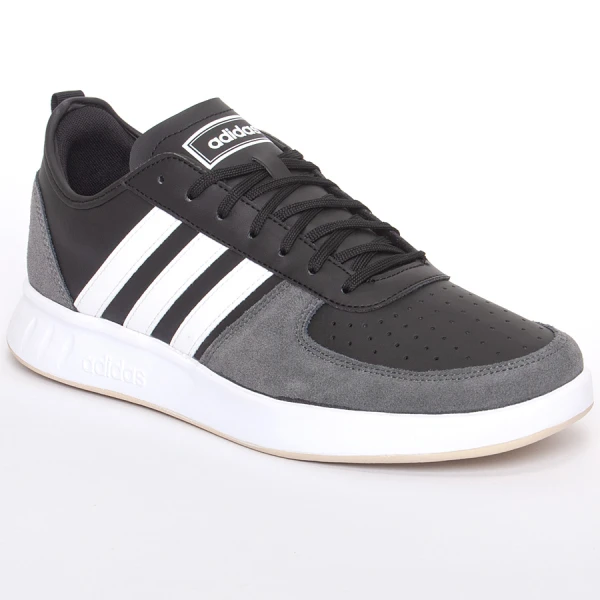 TÊNIS ADIDAS COURT 80S MASCULINO - Preto/branco TÊNIS ADIDAS COURT 80S MASCULINO - Preto/branco