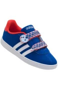 TÊNIS ADIDAS COURT ANIMAL INFANTIL - Azul/branco TÊNIS ADIDAS COURT ANIMAL INFANTIL - Azul/branco