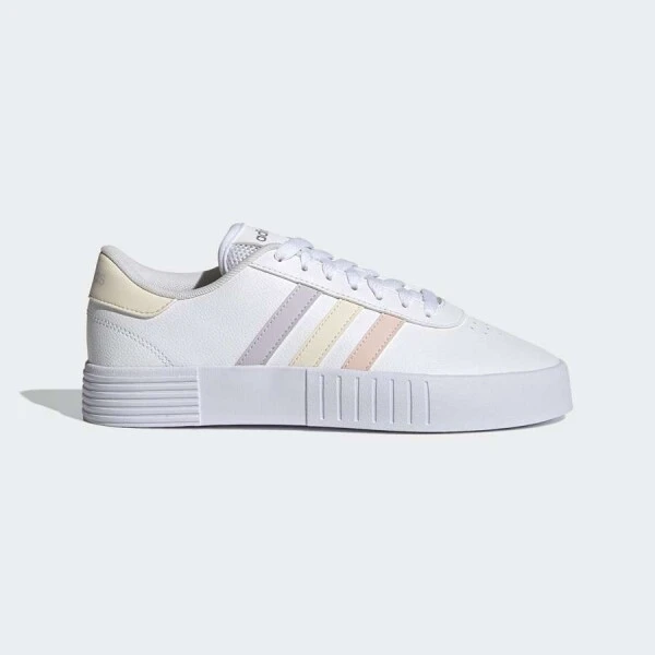 TÊNIS ADIDAS COURT BOLD FEMININO - Branco/bege TÊNIS ADIDAS COURT BOLD FEMININO - Branco/bege