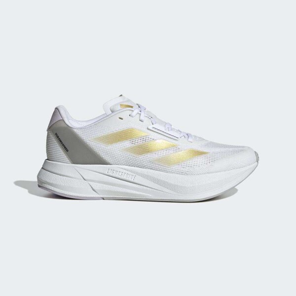 TÊNIS ADIDAS DURAMO SPEED FEMININO - Branco/dourado