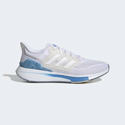TÊNIS ADIDAS EQ 21 RUN MASCULINO - Branco/azul TÊNIS ADIDAS EQ 21 RUN MASCULINO - Branco/azul
