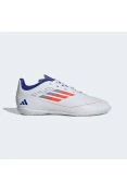 TÊNIS ADIDAS F50 CLUB IN FUTSAL INFANTIL - Branco/laranja