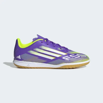 TÊNIS ADIDAS F50 CLUB IN INFANTIL - Roxo/verde