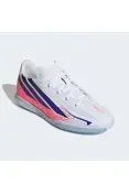 TÊNIS ADIDAS F50 HYPERFAST CLUB FUTSAL INFANTIL - Branco/roxo