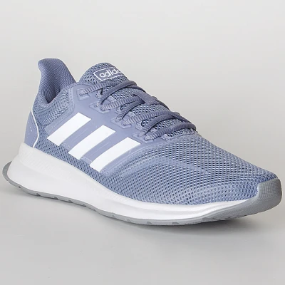TÊNIS ADIDAS FALCON FEMININO - Azul/branco TÊNIS ADIDAS FALCON FEMININO - Azul/branco