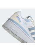 TÊNIS ADIDAS FORUM BOLD STRIPES FEMININO - Bege/azul celeste