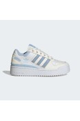 TÊNIS ADIDAS FORUM BOLD STRIPES FEMININO - Bege/azul celeste