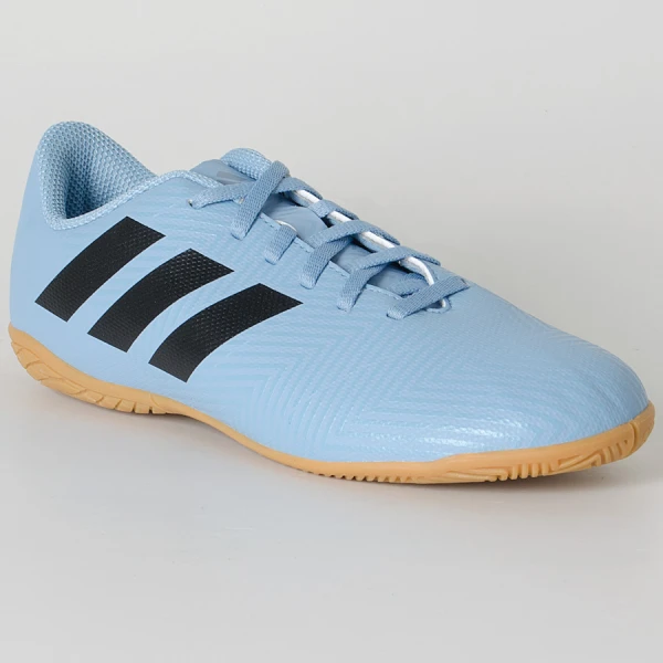 TÊNIS ADIDAS FUTSAL NEMEZIZ MESSI TANGO 18.4 IC INFANTIL - Azul celeste/preto TÊNIS ADIDAS FUTSAL NEMEZIZ MESSI TANGO 18.4 IC INFANTIL - Azul celeste/preto