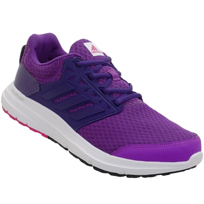 TÊNIS ADIDAS GALAXY 3 FEMININO - Roxo/branco TÊNIS ADIDAS GALAXY 3 FEMININO - Roxo/branco