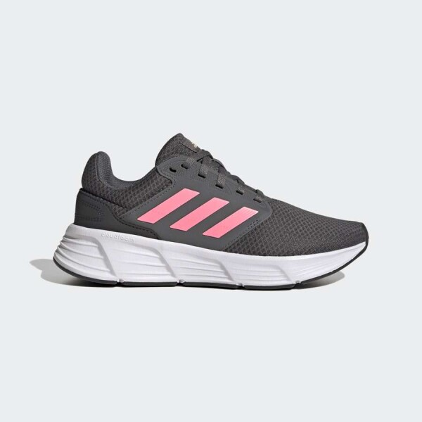 TÊNIS ADIDAS GALAXY 6 FEMININO - Chumbo/rosa