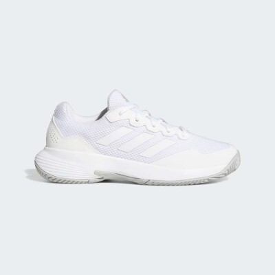 TÊNIS ADIDAS GAMECOURT 2 FEMININO - Branco/cinza