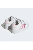 TÊNIS ADIDAS GRAND COURT 2.0 BABY INFANTIL - Branco/rosa