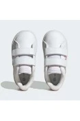 TÊNIS ADIDAS GRAND COURT 2.0 BABY INFANTIL - Branco/rosa