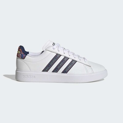 TÊNIS ADIDAS GRAND COURT 2.0 FEMININO - Branco/marinho
