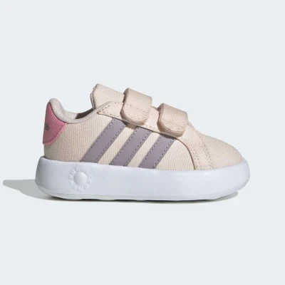 TÊNIS ADIDAS GRAND COURT 2.0 INFANTIL - Rosa/branco